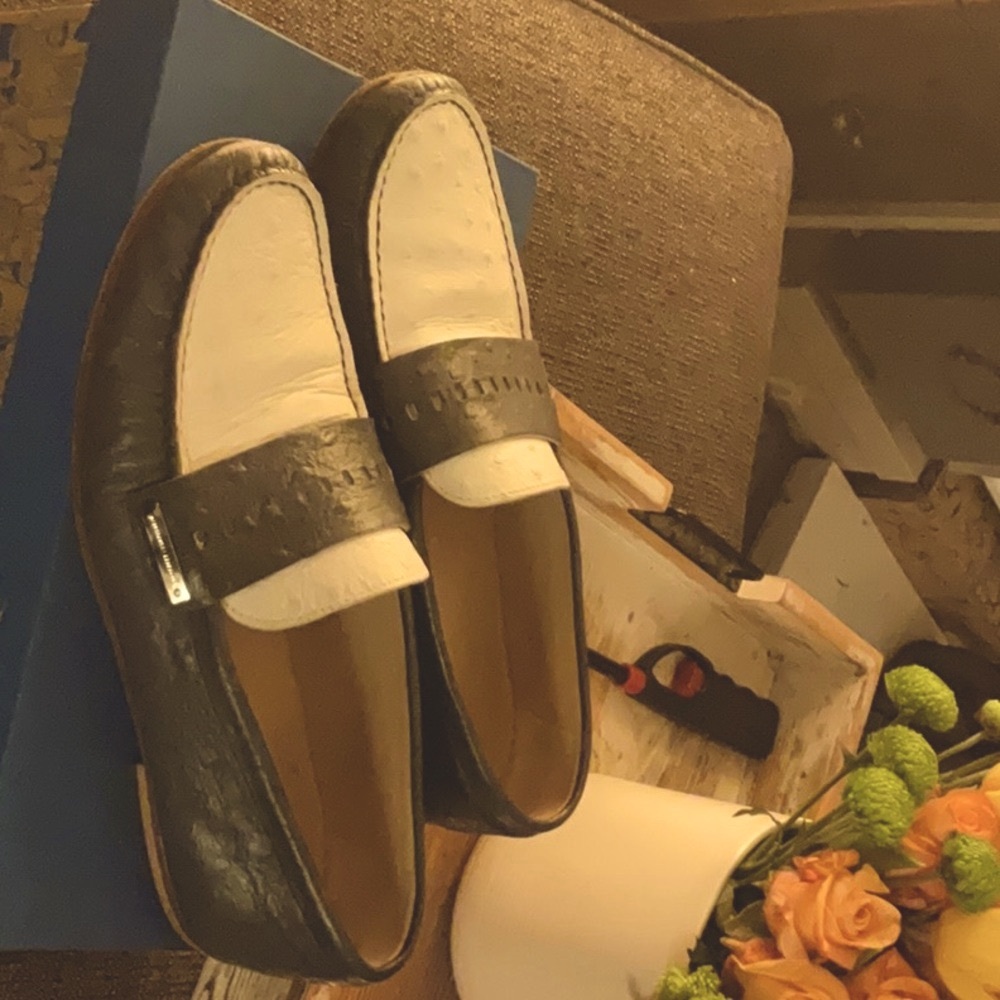 Alessandro Dell’ Acqua leather loafers 41 EU/8 US - Picture 5 of 8